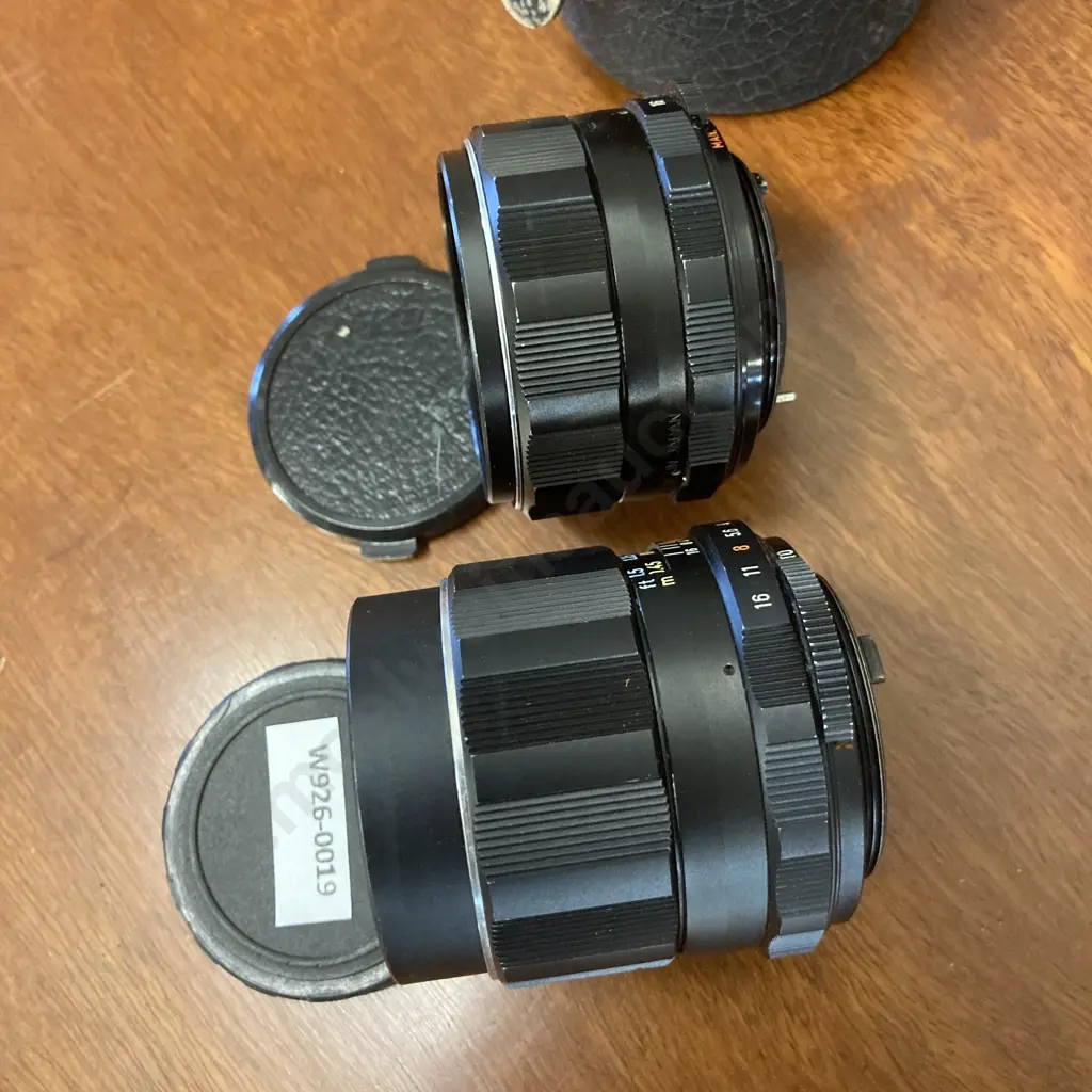 Asahi Super-Multi-Coated Takumar 1:2/35 Lens & 1:1.8/55 Lens Image 1++